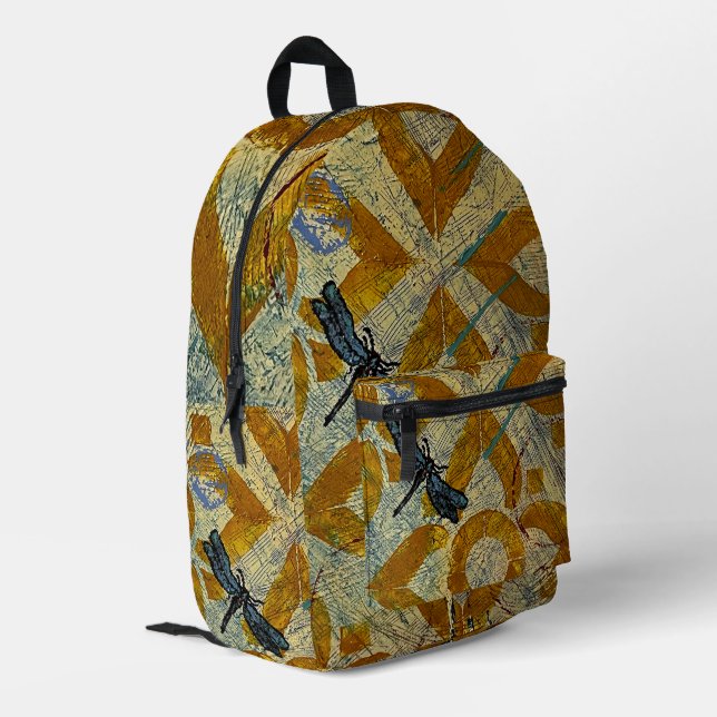 Large Dragonfly Back Pack (Back Corner Left)