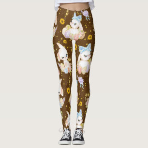 Large Easter Eggs Leggings
