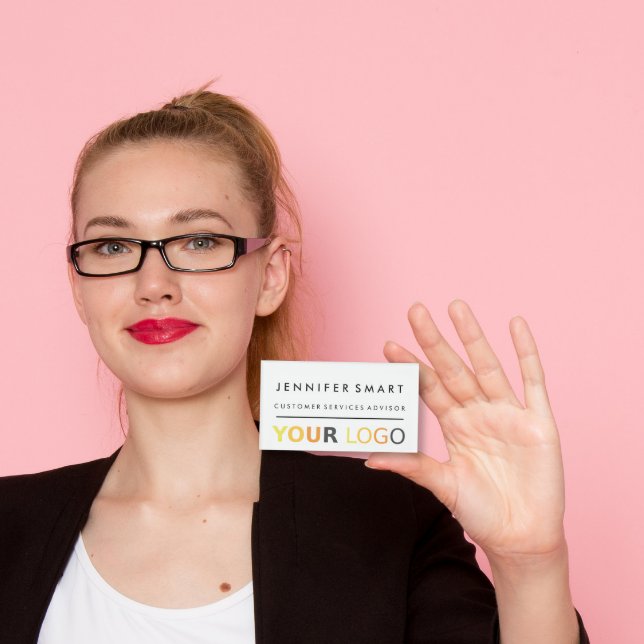 Large Employee Name Badge Magnet Custom Logo Staff (Creator Uploaded)