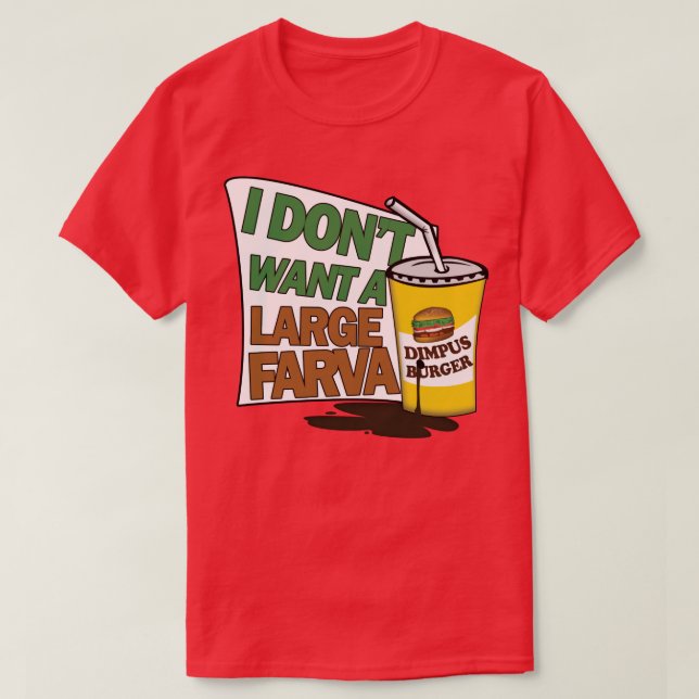 Large Farva T-Shirt (Design Front)