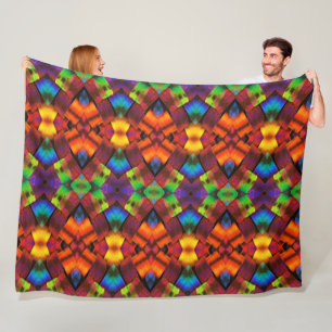 Large Fleece Blanket Butterfly Scales
