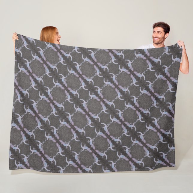 Large Fleece Blanket Gecko (In Situ)