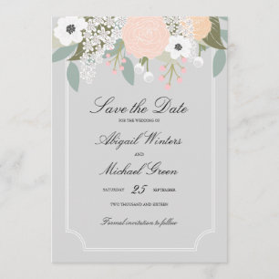 Large Floral - Save the Date
