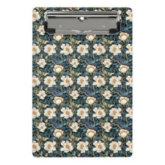 Large Flowers William Morris Inspired Mini Clipboard