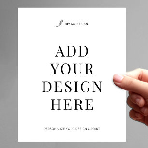 Large Flyer Printing 8.5x11" Business Flat Leaflet