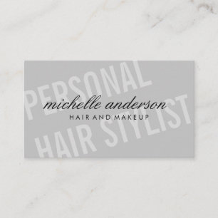 Large Font / Dynamic Business Card