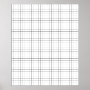 Large Format Graph Paper Poster