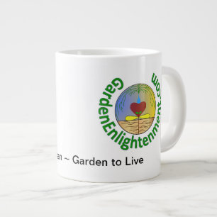 Large Garden Mug with Garden Enlightenment Logos