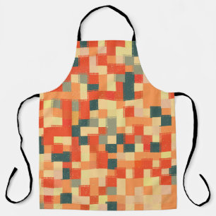 Large Geometric: Seamless Abstract Pattern. Apron