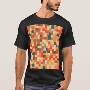 Large Geometric: Seamless Abstract Pattern. T-Shirt