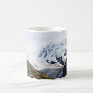 Large glacier in the Swiss alps Coffee Mug