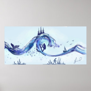 Large Graffiti Poster