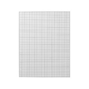 Large Graph Paper Note Pad