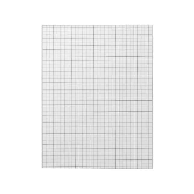 Large Graph Paper Note Pad (Rotated)