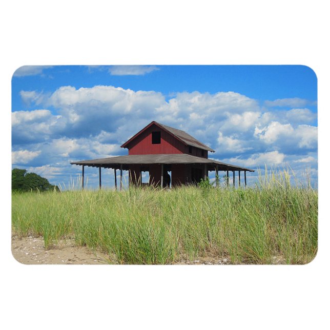 Large Grass Island Magnet (Horizontal)