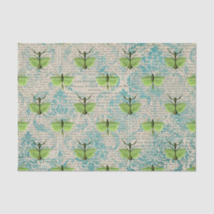 Large Green Insect Tissue Paper