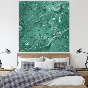 Large Green Marble Wall Art Decor