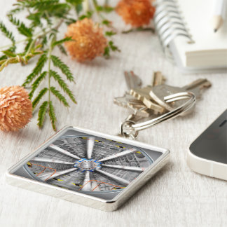Large Hadron Collider  particle accelerator Key Ring