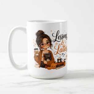 Large Halloween Teacher Mug Funny Spooky Latte