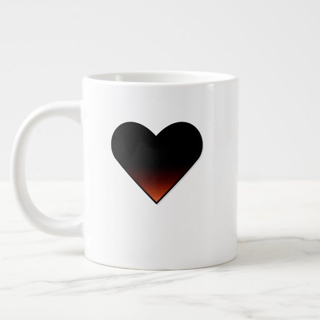 Large Heart Mug (Left)