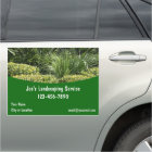 Large Landscaping Service Shrubs Theme Car Magnet
