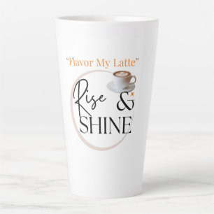 Large Latte Flavour Rise & Shine Mug