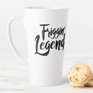 Large Latte Mug - Friggin' Legend