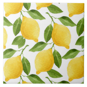 Large lemons Ceramic Tile/coaster Ceramic Tile