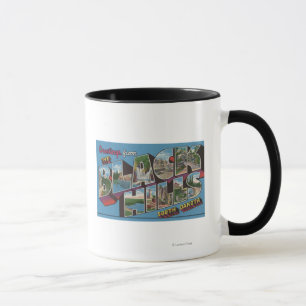 Large Letter Scenes - Black Hills, SD Mug