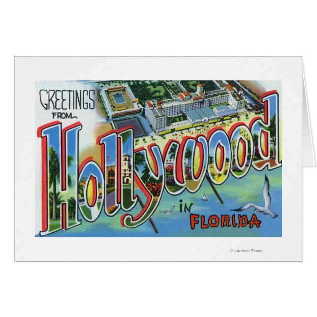 Large Letter Scenes, Greetings From 3 (Front Horizontal)