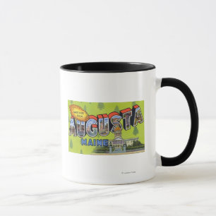 Large Letter Scenes, Greetings From 5 Mug