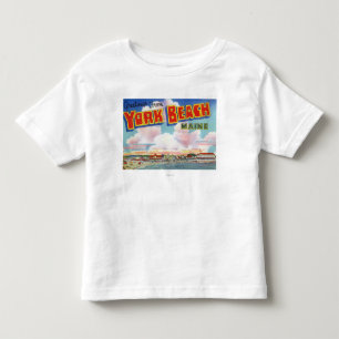 Large Letter Scenes, Greetings From Toddler T-Shirt
