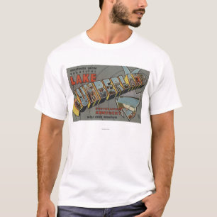 Large Letter Scenes - Lake Cumberland, KY T-Shirt