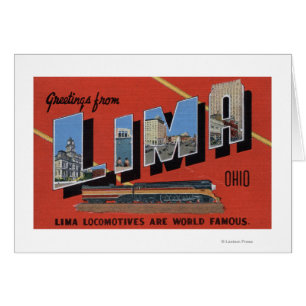 Large Letters - Lima Locomotives are World