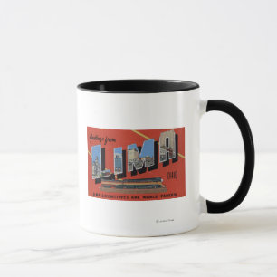 Large Letters - Lima Locomotives are World Mug