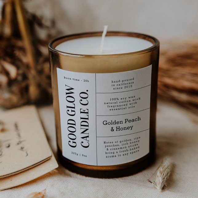 Large Logo Candle Jar Product Label Stickers (Creator Uploaded)