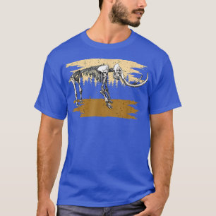 Large Mammoth Skeleton Etinct Animal Mammoth T-Shirt
