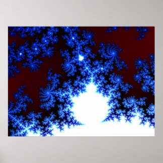 Large Mandelbrot Fractal Poster