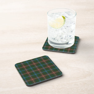 Large Manitoba tartan Coaster