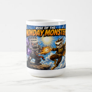 Large Monday Monster – Espresso Enforcer Coffee Mug