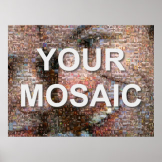 Large mosaic (landscape) poster