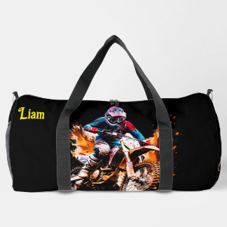 Large Motocross Duffle Bag