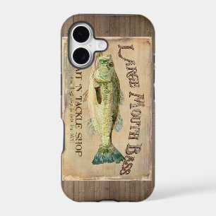 Large Mouth Bass Bait n Tackle Lake Decor