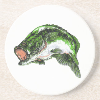 Large mouth Bass Coaster