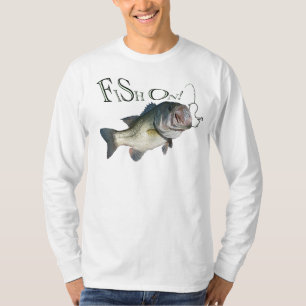 Large mouth bass, Fish on T-Shirt