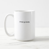Large Mug - Please Go Away.