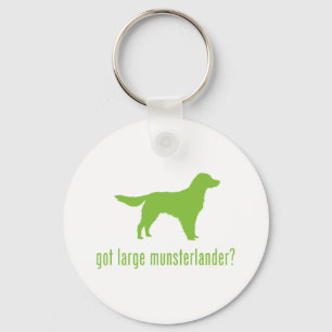 Large Munsterlander Key Ring