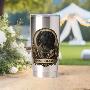  Large Munsterlander (logo)  Insulated Tumbler