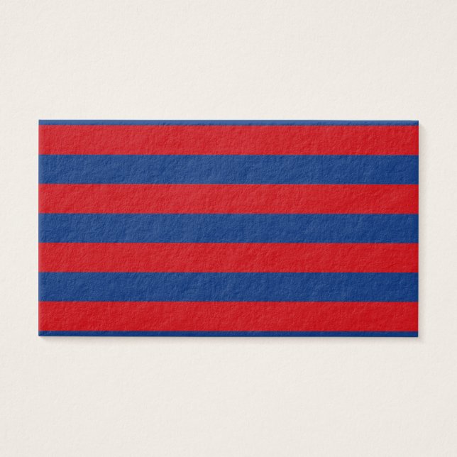 Large Nautical Theme Horizontal Stripes (Front)