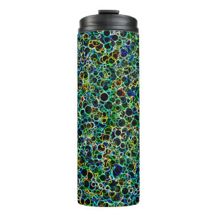 Large Neon Circles Thermal Tumbler